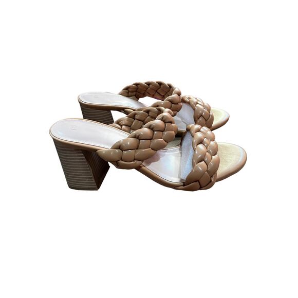 Trish Lucia Heeled Slides, Size 9 - Picture 3 of 6